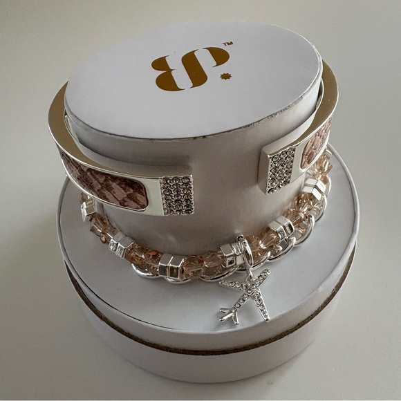 Bomb Party Summer Stacks 25 Lets Jet Set Away ST25129 Sliver Plating